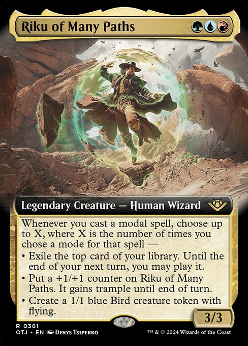 Riku of Many Paths · Outlaws of Thunder Junction 361/374