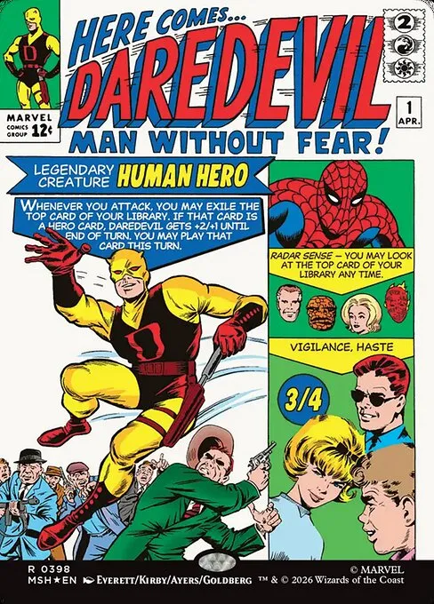 Daredevil, Man Without Fear · Marvel Super Heroes 398/24