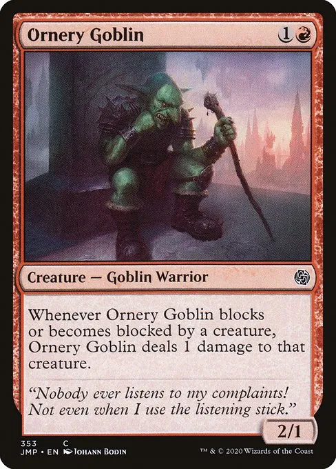 Ornery Goblin · Jumpstart 353/497
