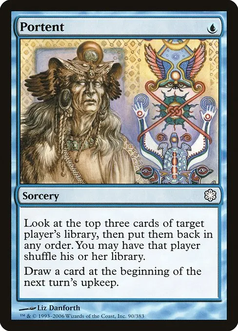 Portent · Coldsnap Theme Decks 90/62