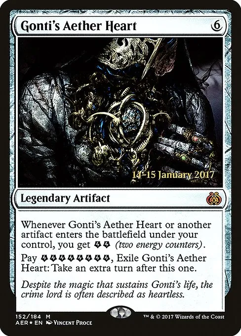Gonti's Aether Heart · Aether Revolt Promos 152s/65
