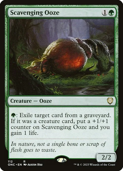 Scavenging Ooze · Phyrexia: All Will Be One Commander 112/174