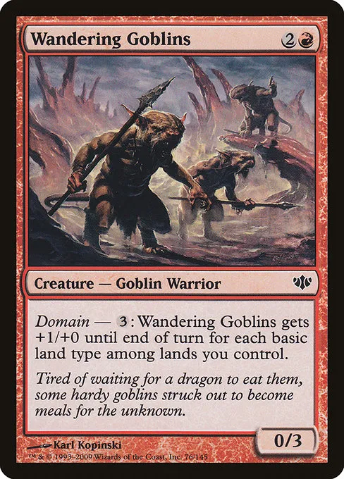 Wandering Goblins · Conflux 76/145