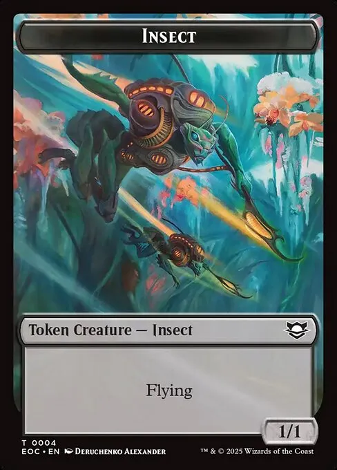 Insect · Edge of Eternities Commander Tokens 4/16