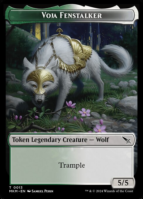 Voja Fenstalker · Murders at Karlov Manor Tokens 13/22