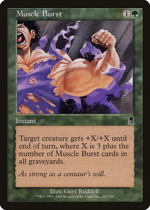 Muscle Burst · Odyssey 252/353