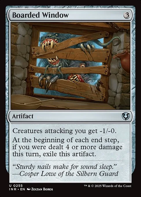 Boarded Window · Innistrad Remastered 255/495