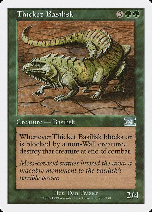 Thicket Basilisk · Classic Sixth Edition 256/351
