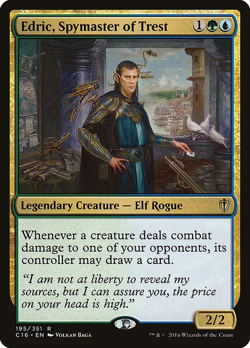 Edric, Spymaster of Trest · Commander 2016 195/351