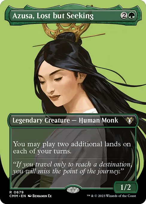 Azusa, Lost but Seeking · Commander Masters 679/1067