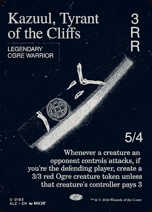 Kazuul, Tyrant of the Cliffs · The Zeta Set 183/21