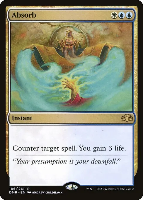 Absorb · Dominaria Remastered 186/457