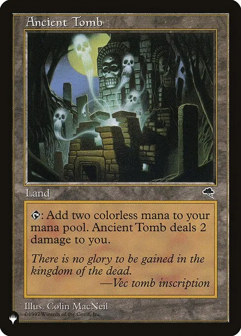 Ancient Tomb · The List TMP-315/5050