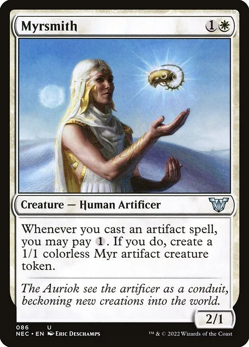 Myrsmith · Neon Dynasty Commander 86/179