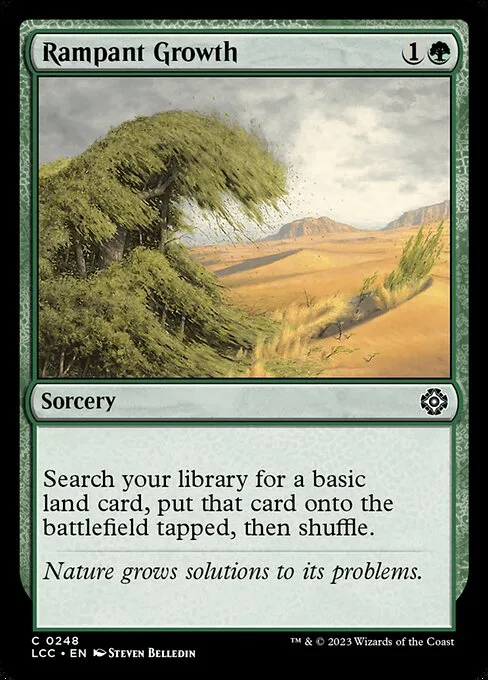 Rampant Growth · The Lost Caverns of Ixalan Commander 248/370