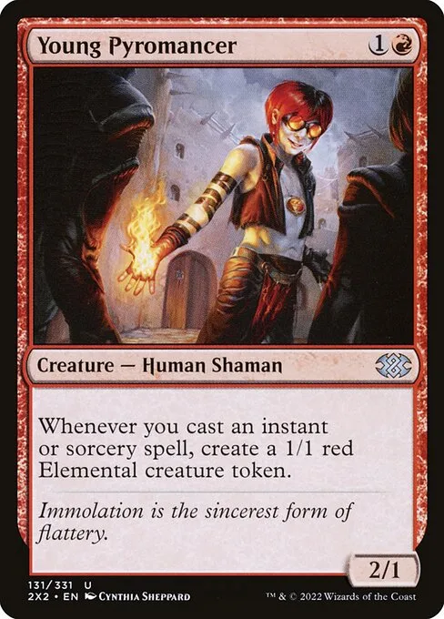 Young Pyromancer · Double Masters 2022 131/579