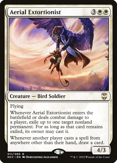 Aerial Extortionist · New Capenna Commander 11/447
