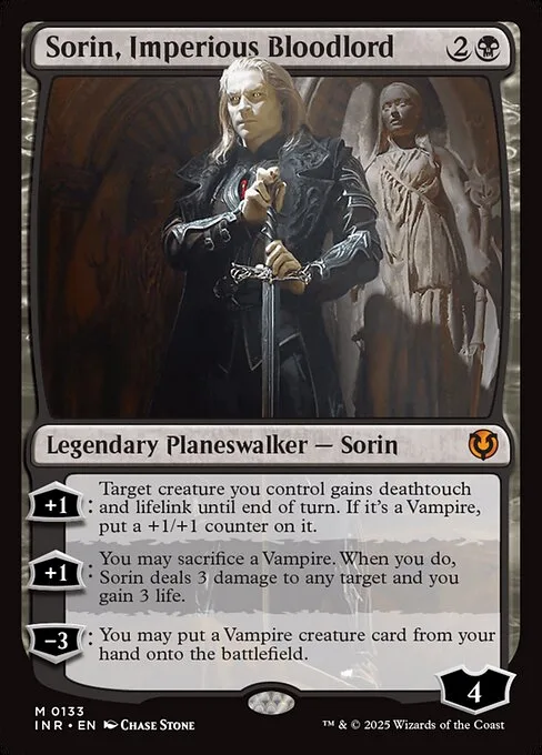 Sorin, Imperious Bloodlord · Innistrad Remastered 133/495