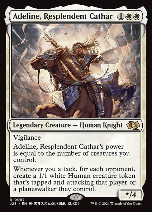 Adeline, Resplendent Cathar · Foundations Jumpstart 57/779