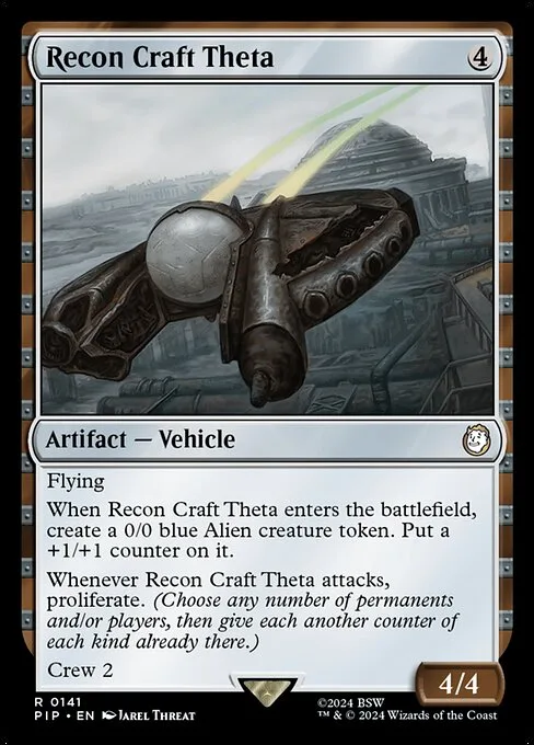 Recon Craft Theta · Fallout 141/1068