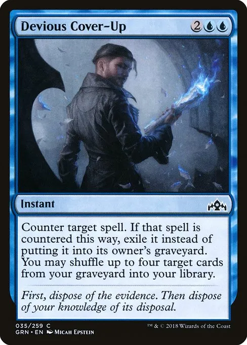 Devious Cover-Up · Guilds of Ravnica 35/273