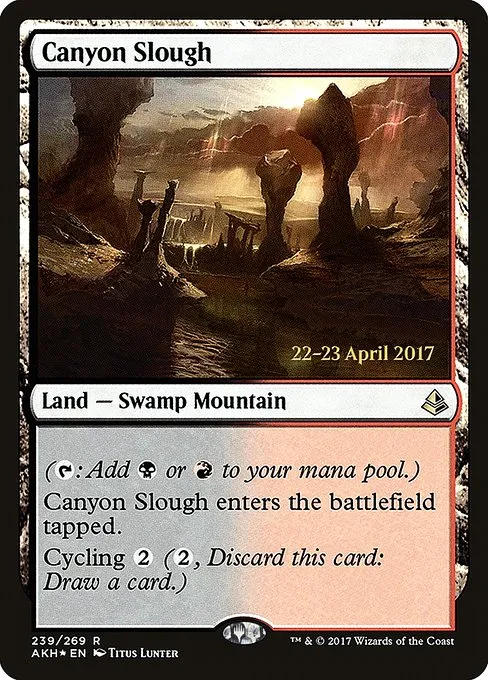Canyon Slough · Amonkhet Promos 239s/77