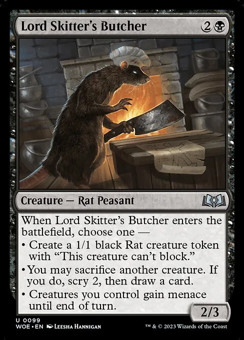 Lord Skitter's Butcher · Wilds of Eldraine 99/381