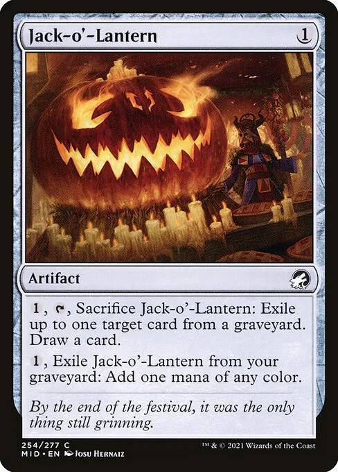 Jack-o'-Lantern · Innistrad: Midnight Hunt 254/399