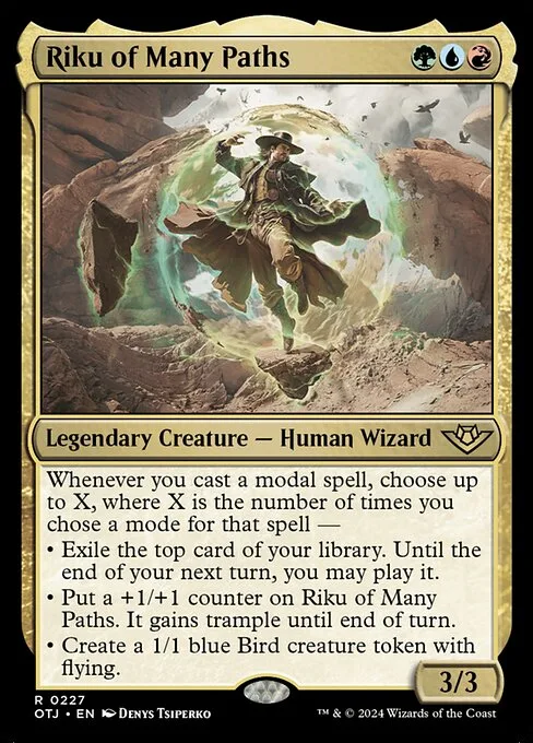 Riku of Many Paths · Outlaws of Thunder Junction 227/374