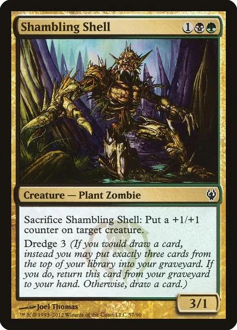 Shambling Shell · Duel Decks: Izzet vs. Golgari 57/90