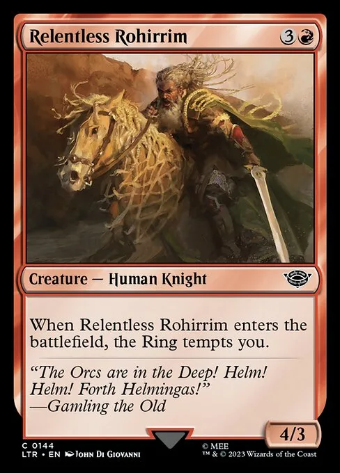 Relentless Rohirrim · The Lord of the Rings: Tales of Middle-earth 144/856