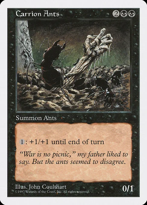 Carrion Ants · Fifth Edition 150/460