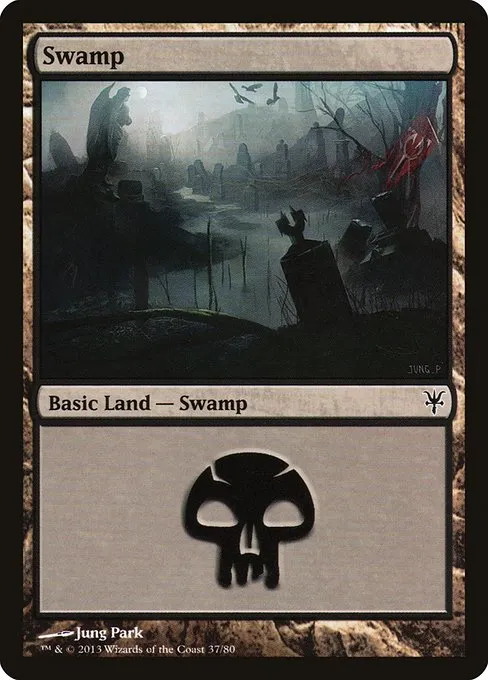 Swamp · Duel Decks: Sorin vs. Tibalt 37/80