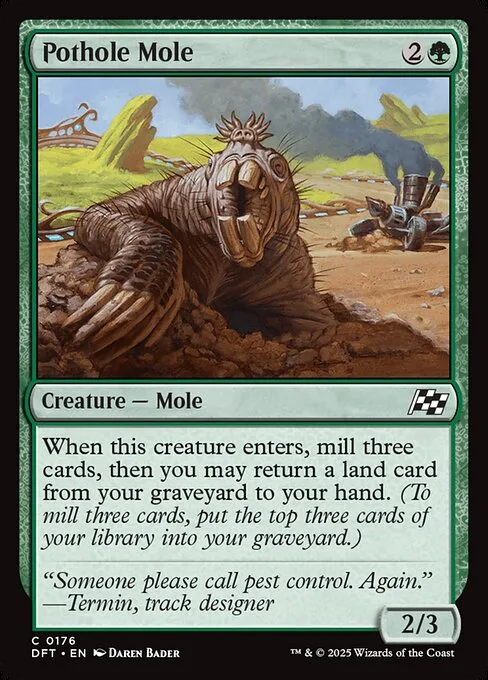 Pothole Mole · Aetherdrift 176/553
