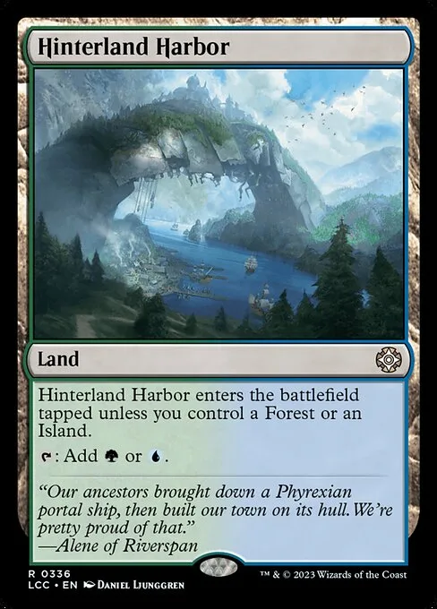 Hinterland Harbor · The Lost Caverns of Ixalan Commander 336/370