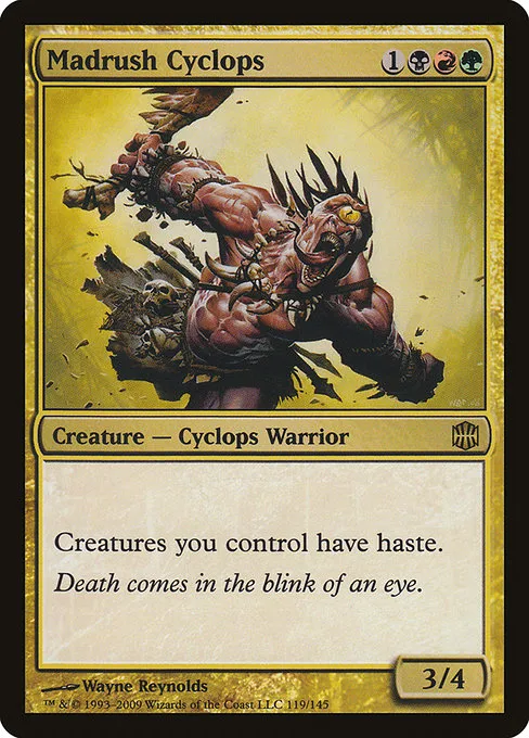 Madrush Cyclops · Alara Reborn 119/145