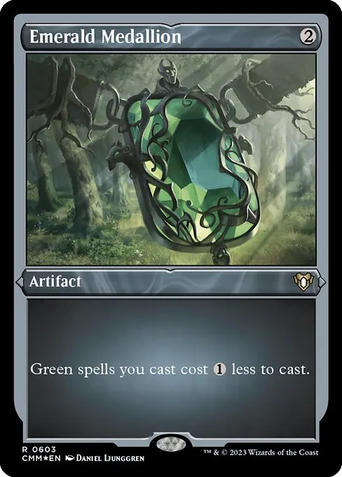 Emerald Medallion · Commander Masters 603/1067