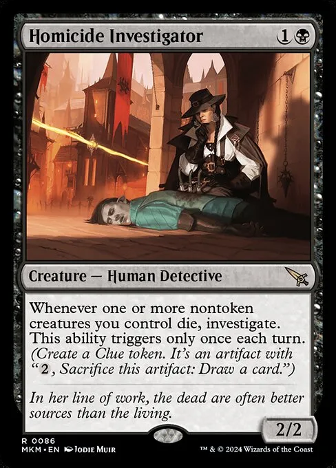 Homicide Investigator · Murders at Karlov Manor 86/451