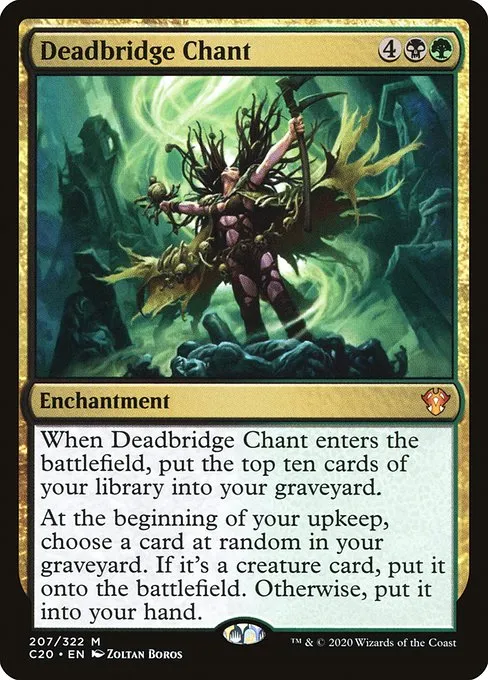Deadbridge Chant · Commander 2020 207/322