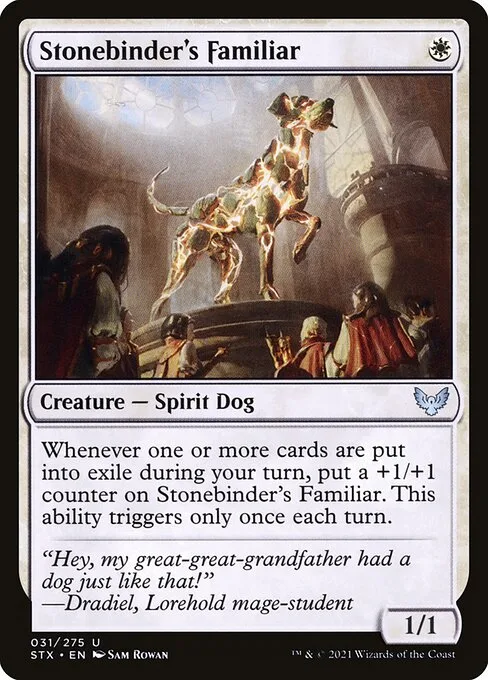 Stonebinder's Familiar · Strixhaven: School of Mages 31/393