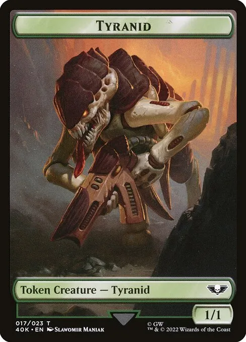 Tyranid · Warhammer 40,000 Tokens 17/31