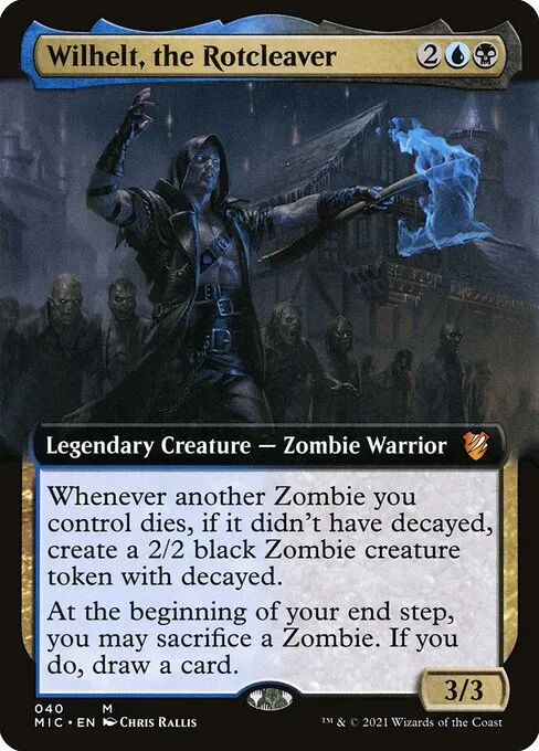 Wilhelt, the Rotcleaver · Midnight Hunt Commander 40/187