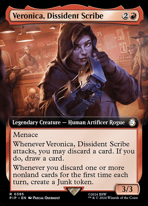 Veronica, Dissident Scribe · Fallout 395/1068