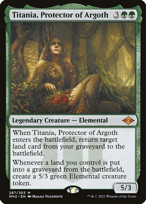 Titania, Protector of Argoth · Modern Horizons 2 287/493