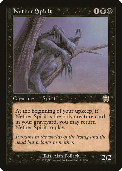 Nether Spirit · Mercadian Masques 149/350