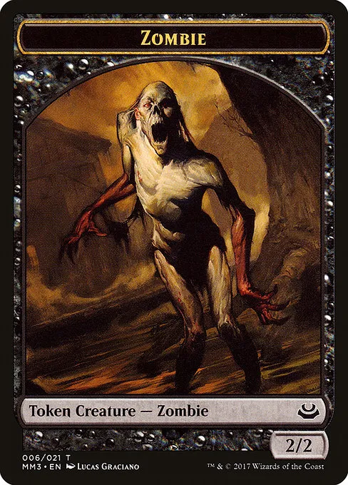 Zombie · Modern Masters 2017 Tokens 6/21