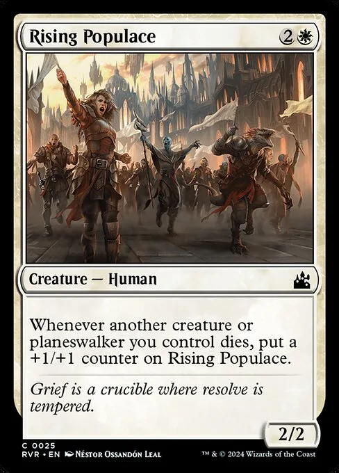 Rising Populace · Ravnica Remastered 25/531