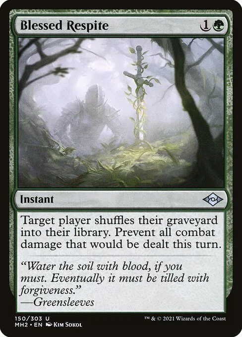 Blessed Respite · Modern Horizons 2 150/493