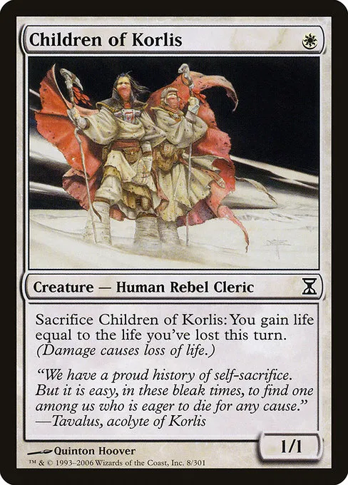 Children of Korlis · Time Spiral 8/301
