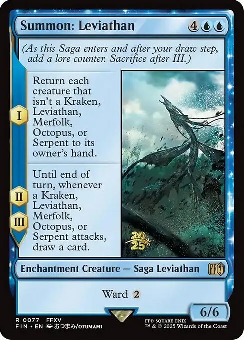 Summon: Leviathan · Final Fantasy Promos 77s/94